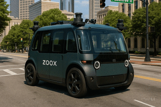 Zoox Driving in Atlanta